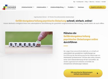 Gefährdungsbeurteilung psychischer Belastung am Arbeitsplatz digital erfassen